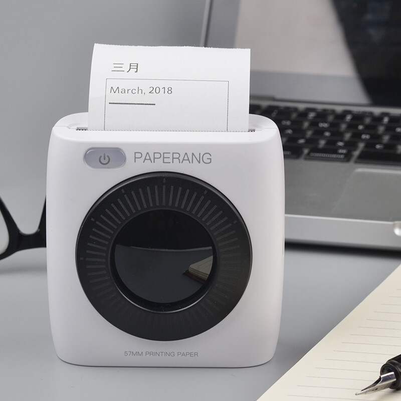 paperang喵喵机p2错题整理神器学生口袋手机蓝牙便携远程照片热敏纸条